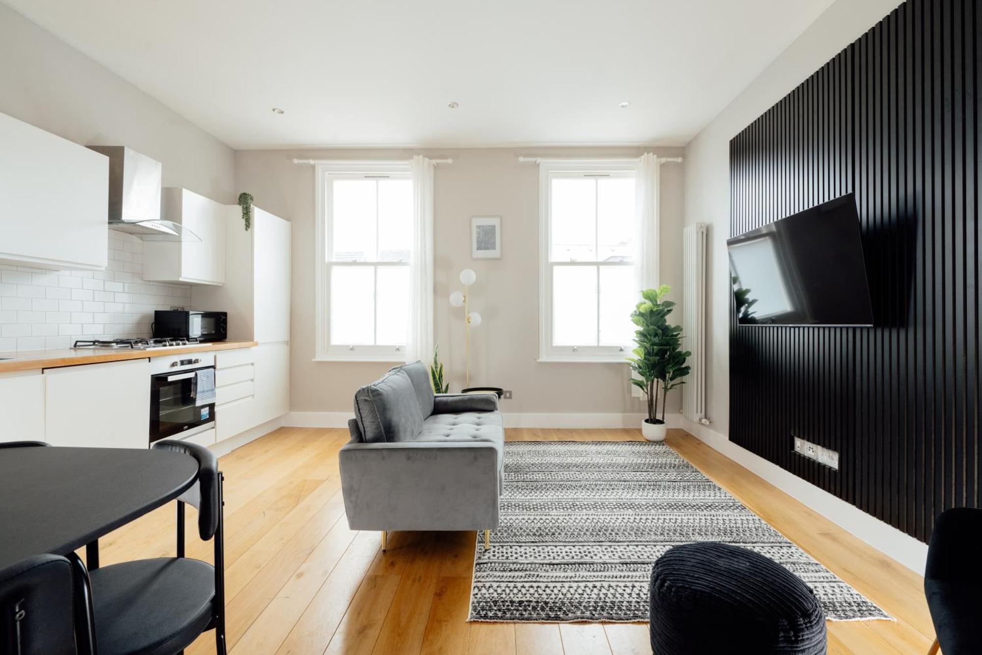Contemporary & Chic 1 Bedroom In Honor Oak Londra